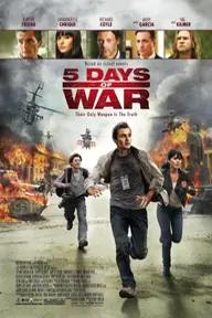 Movie poster of 5 Days of War