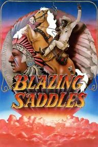 Movie poster of Blazing Saddles