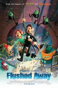 Movie poster of Flushed Away