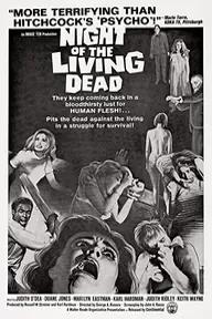 Movie poster of Night of the Living Dead