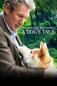 Movie poster of Hachi: A Dog's Tale