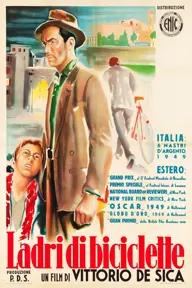 Movie poster of Bicycle Thieves