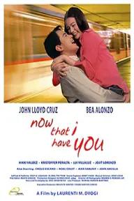 Movie poster of Now That I Have You