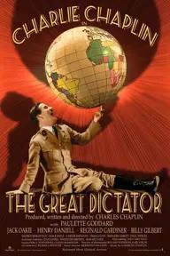 Movie poster of The Great Dictator