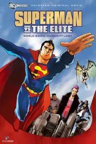 Movie poster of Superman vs. The Elite