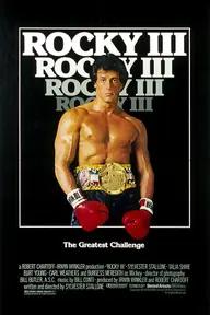 Movie poster of Rocky III