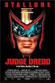 Movie poster of Judge Dredd