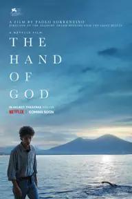 Movie poster of The Hand of God