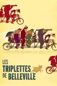 Movie poster of The Triplets of Belleville