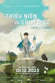 Movie poster of The Boy and the Heron