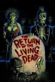 Movie poster of The Return of the Living Dead